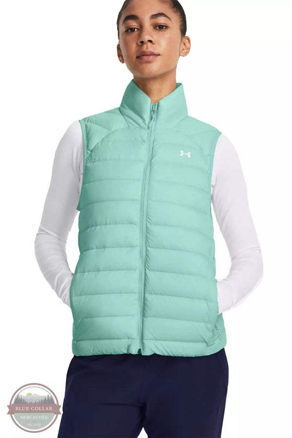 Under Armour 1372647 Storm Armour Down 2.0 Vest Neo Turquoise Front View