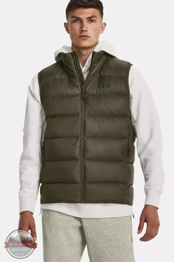 Under Armour 1372650 Storm Armour Down 2.0 Vest Marine Green Front View