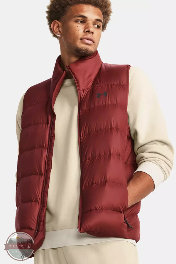 Under Armour 1372650 Storm Armour Down 2.0 Vest Cinna Red Front View