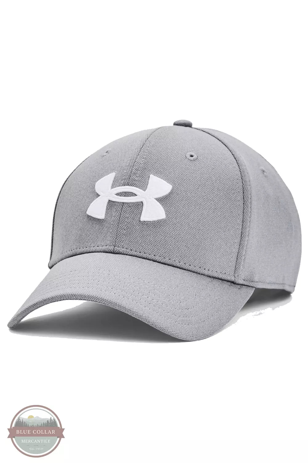 Under Armour 1376700 Blitzing Cap Steel / White Front View