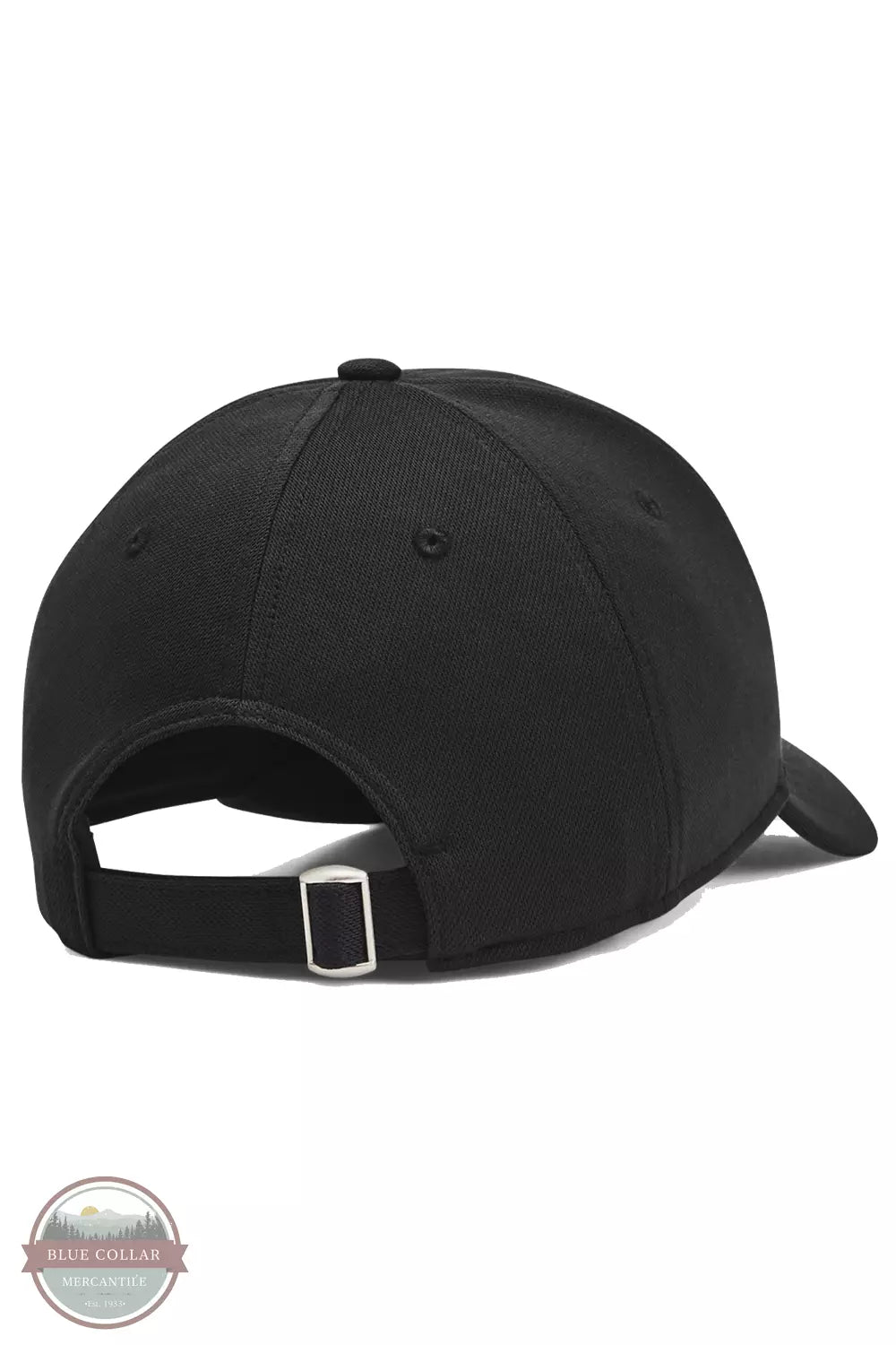 Under Armour 1376701 Blitzing Adjustable Cap Black White Back View