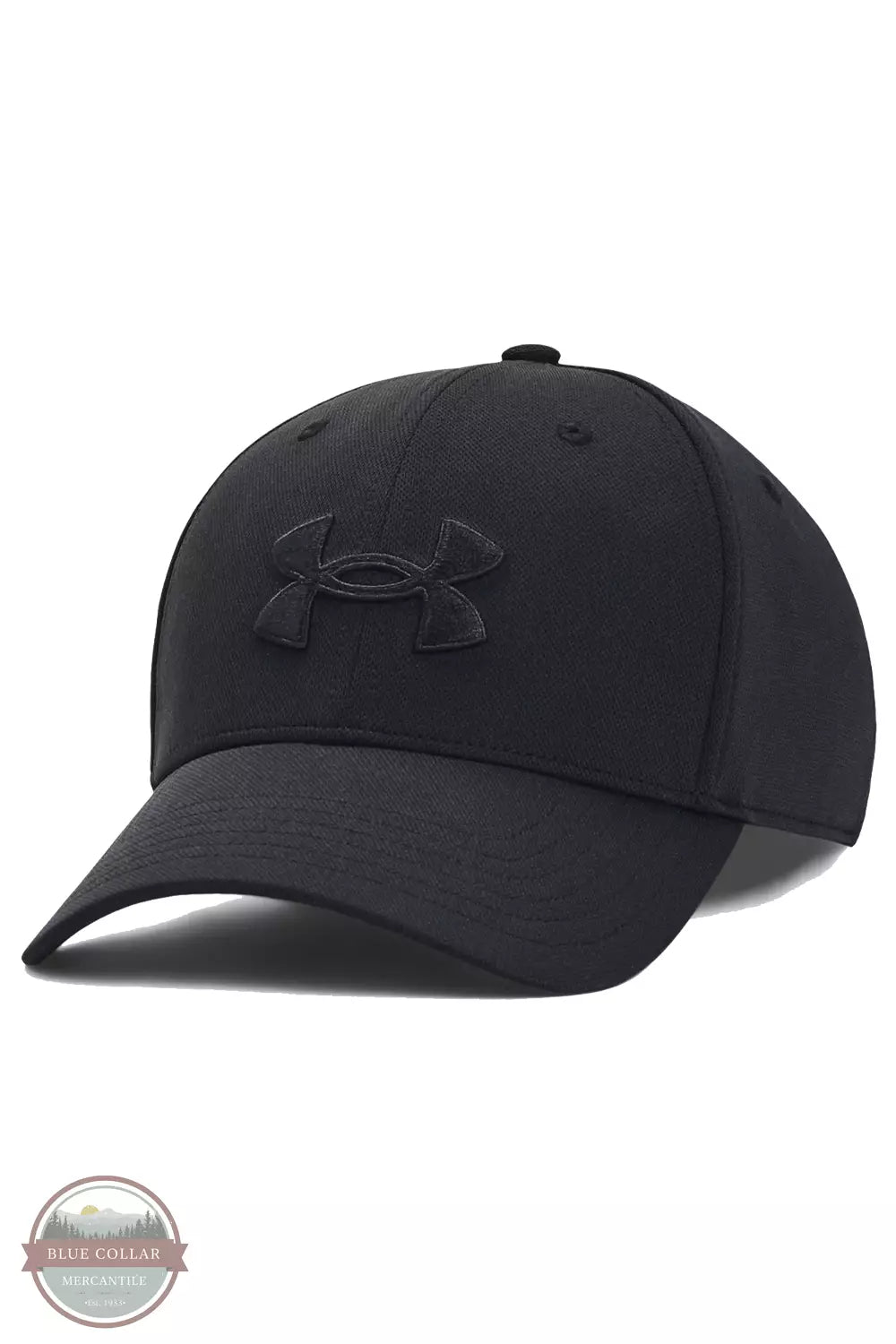 Under Armour 1376701 Blitzing Adjustable Cap Black Front View