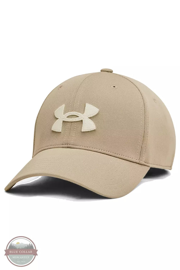 Under Armour 1376701 Blitzing Adjustable Cap City Khaki / Stone Front View