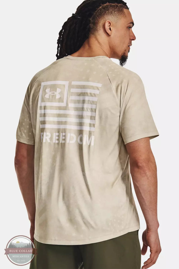 Under Armour 1377055 Freedom Tech Short Sleeve T-Shirt