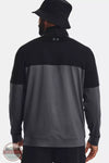 Under Armour 1377398-012 Storm Midlayer Half Zip Jacket in Pitch Gray/Black Back View