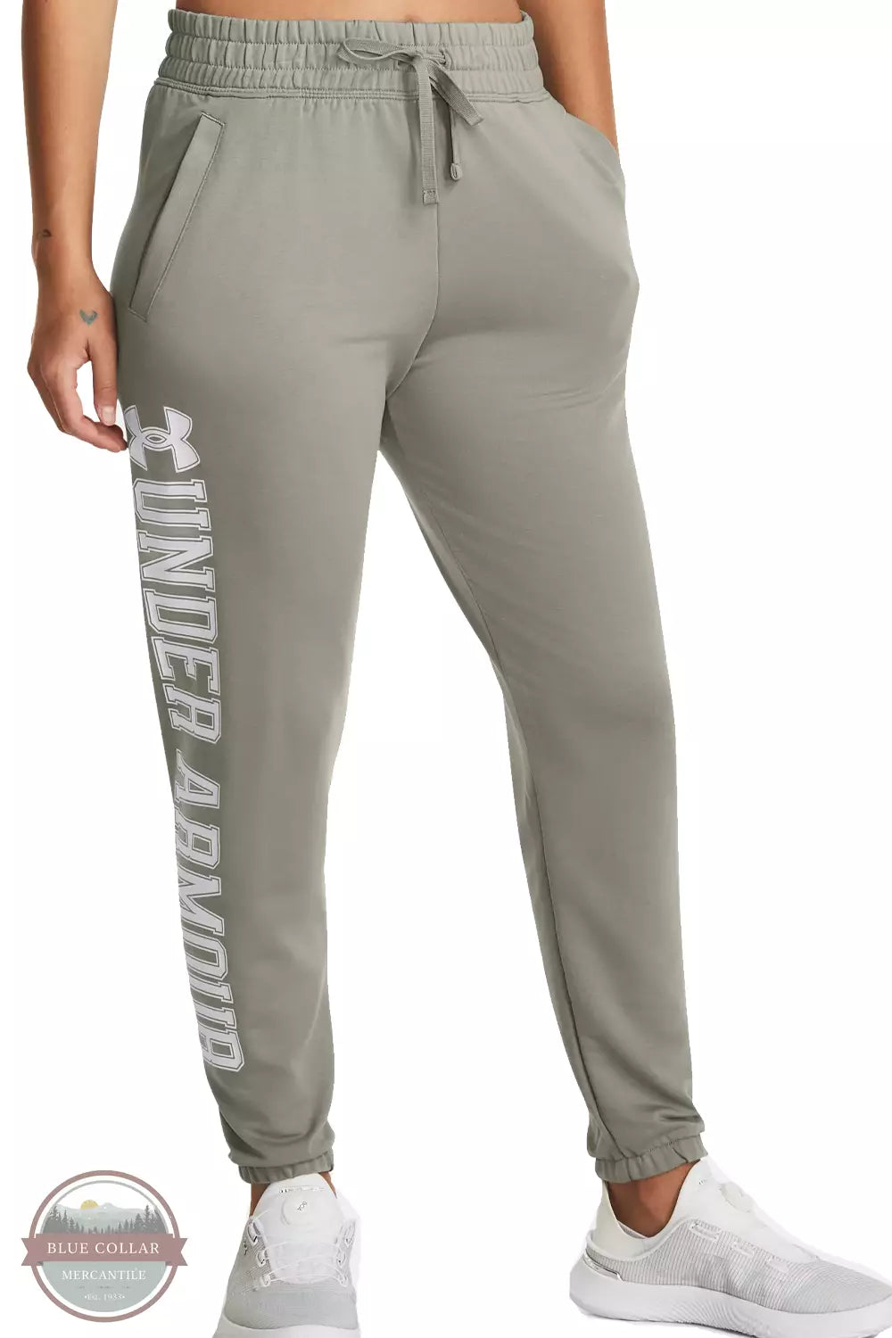 Under Armour Women's Rival Terry Colorblock Joggers