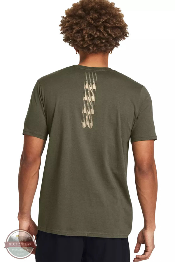 Under Armour 1382972 Freedom Spine T-Shirt Back View