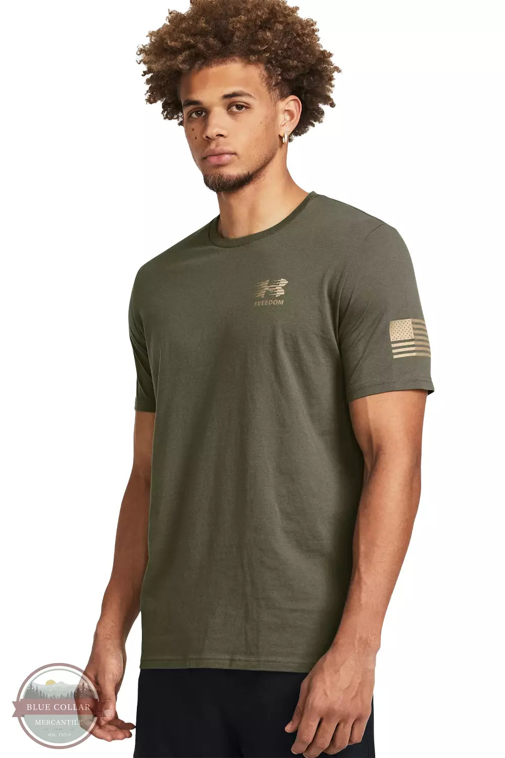 Under Armour 1382972 Freedom Spine T-Shirt Front View
