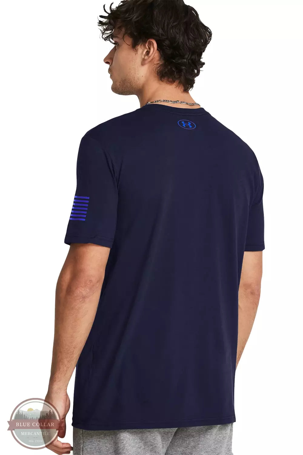 Under Armour 1382995 Freedom USA T-Shirt Back View
