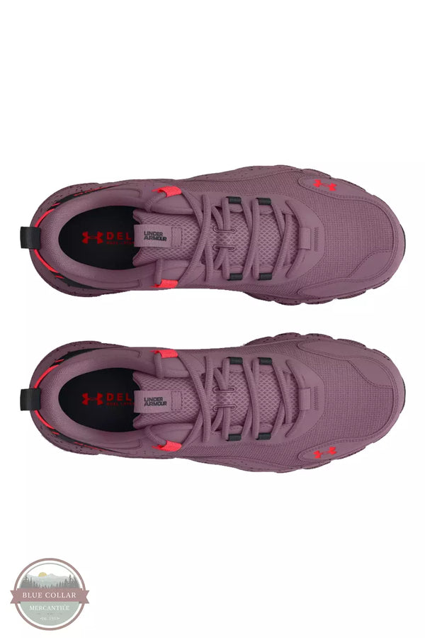 Under Armour 3025751-603 Charged Verssert Speckle Running Shoes in Misty Purple Pair Top View
