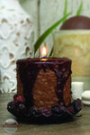 Warm Glow Candle WGCMHHCB Hot Cocoa Bomb Mini Hearth Candle Front View