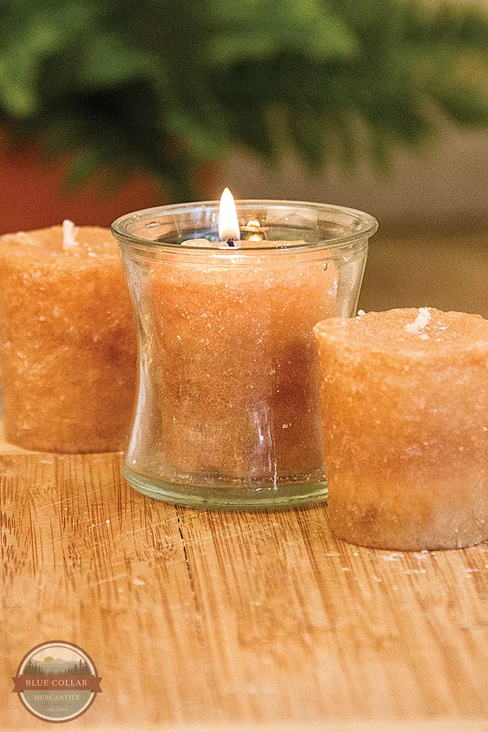 Warm Glow Candle HOTAPP3PHot Apple Butter 3 Pack Votive Candles Candle View