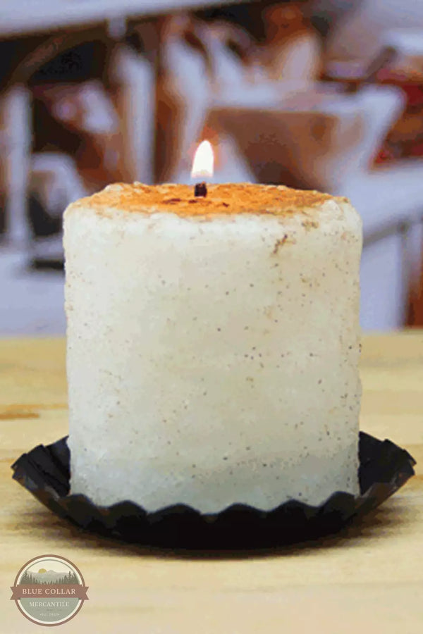 Warm Glow Candle WGCMHSNK Snickerdoodle Mini Hearth Candle  Front View
