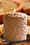 Warm Glow Candle BAKBROH Baked Brown Sugar Hearth Candle Front View