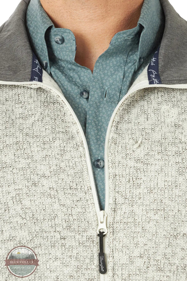 George Strait Knit Vest in Gray Heather by Wrangler 112317160
