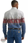 Checotah Long Sleeve Western Snap Shirt in Steerhead Red by Wrangler 112330353