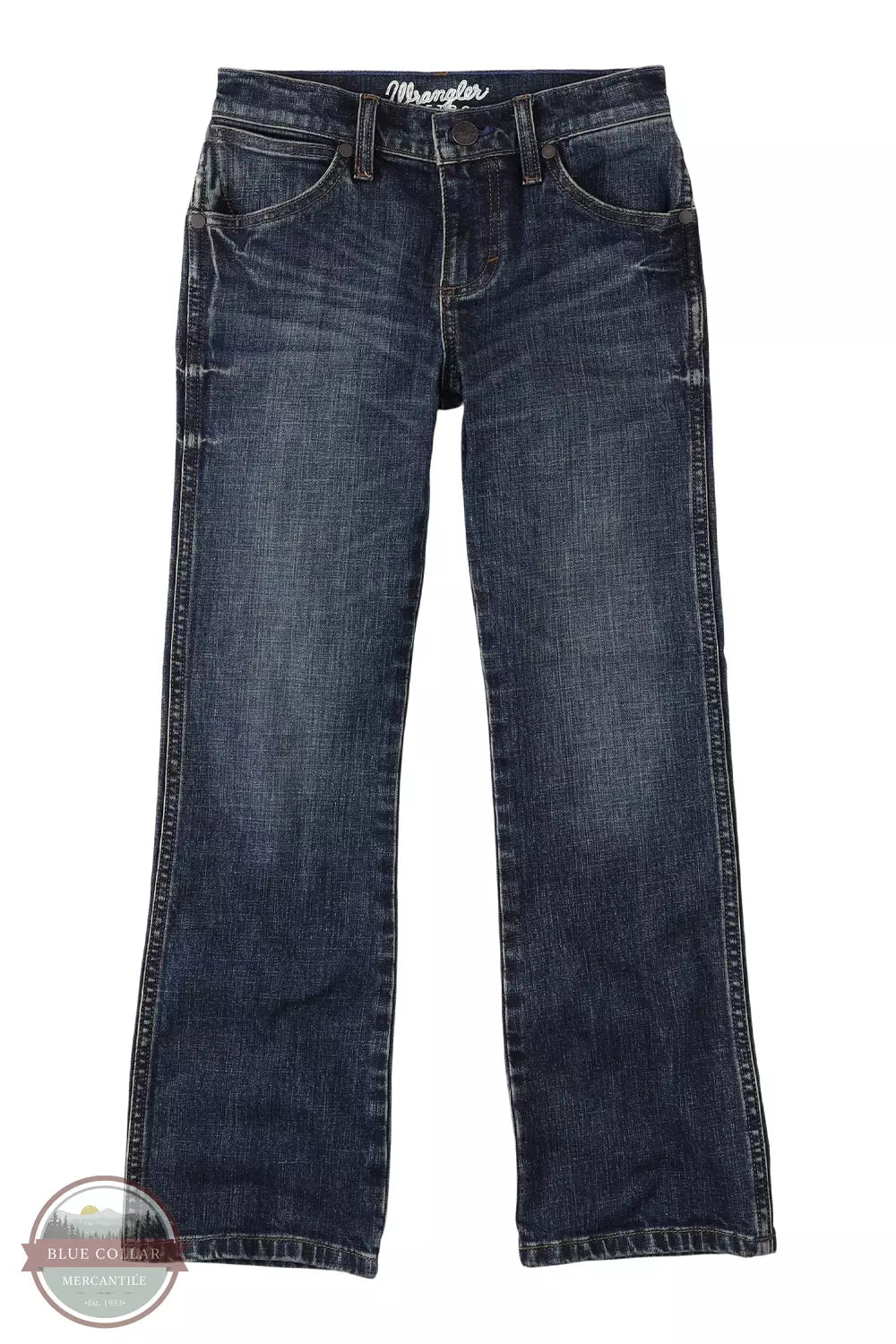 Wrangler 112336145 Retro Slim Bootcut Jeans in Layton Front View