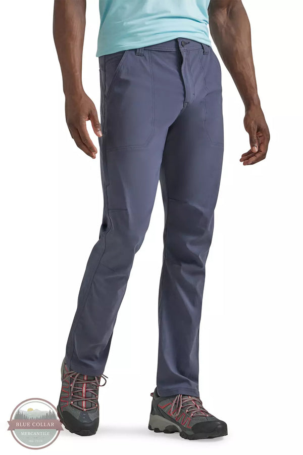 Wrangler 112338136 ATG Trail Pants in Blue Nights Front View