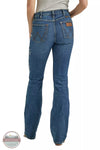 Wrangler 112338917 Retro Embroidered High Rise Slim Boot Jeans in Bethany Back View