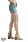 Wrangler 112344602 Retro Bailey High Rise Cut Off Shorts in Quinn Side View