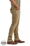Wrangler 112345014 Retro Slim Fit Straight Leg Jeans in Saddle Side VIew