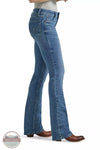 Wrangler 112345824 Essential Mid Rise Bootcut Jeans in Jayne Side View