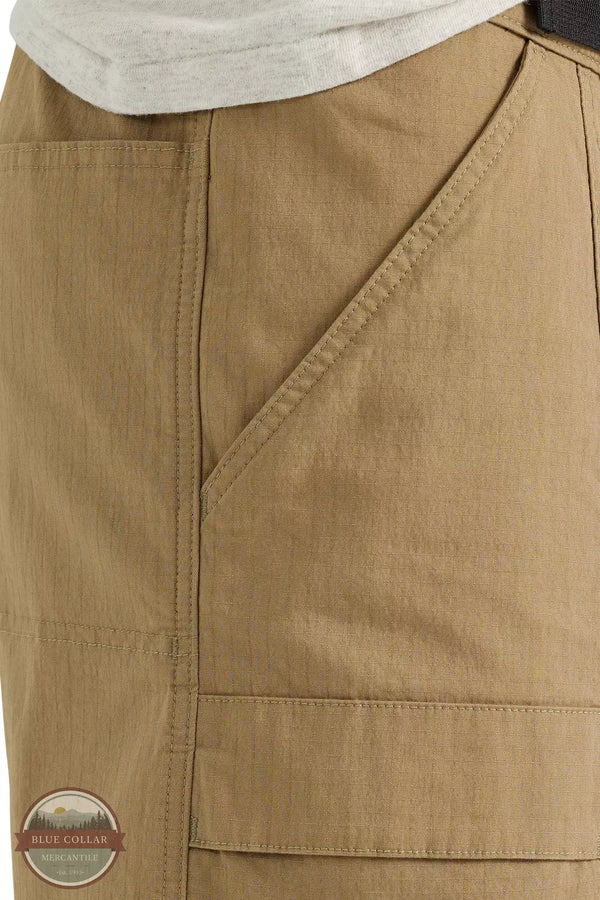 Wrangler 112346402 ATG X Canyon Cliff Shorts Side Detail View