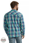 Wrangler 112346627 Retro Premium Western Snap Shirt Back View