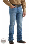 Wrangler 112346920 Rock 47 Slim Fit Bootcut Jeans Front View