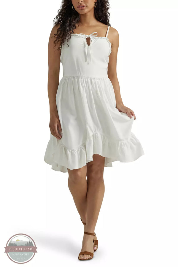 Wrangler 112347168 Ruffle Dream Tank Dress Front View