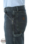 Wrangler 32001DK Rugged Wear Carpenter Jean in Dark Quartz Side Detail 2