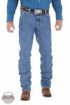 Wrangler 47MWZSW Premium Performance Cowboy Cut® Regular Fit Jeans in Stonewash Front View