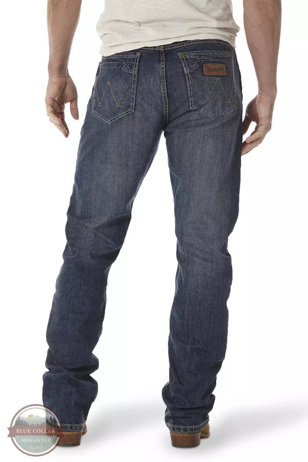 Wrangler WLT77LY Retro® Slim Fit Bootcut Jean in Layton Back View