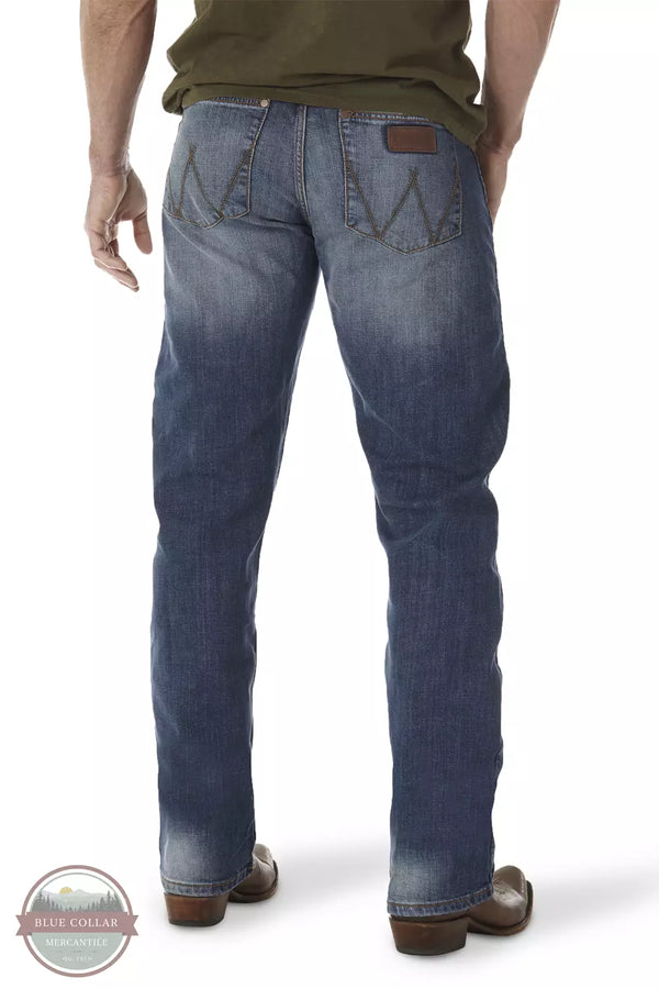 Wrangler WLT88CW Retro® Slim Fit Straight Leg Jean in Cottonwood Back View
