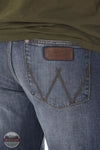 Wrangler WLT88CW Retro® Slim Fit Straight Leg Jean in Cottonwood Back Detail View