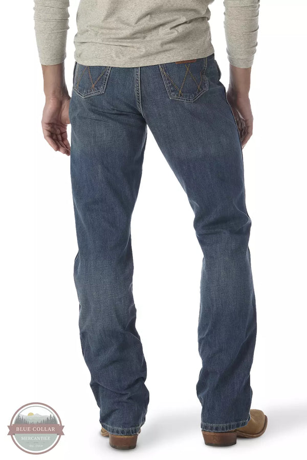 Wrangler WRT20RT Retro® Relaxed Fit Bootcut Jeans in Rocky Top Back View