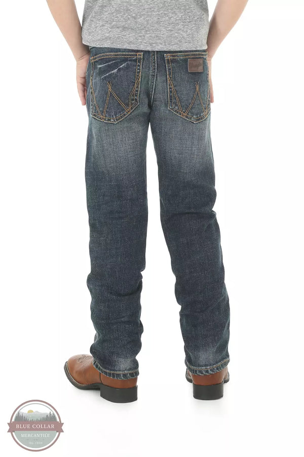 Wrangler 88JWZBZ Toddler Retro® Slim Straight Jeans in Bozeman Back View