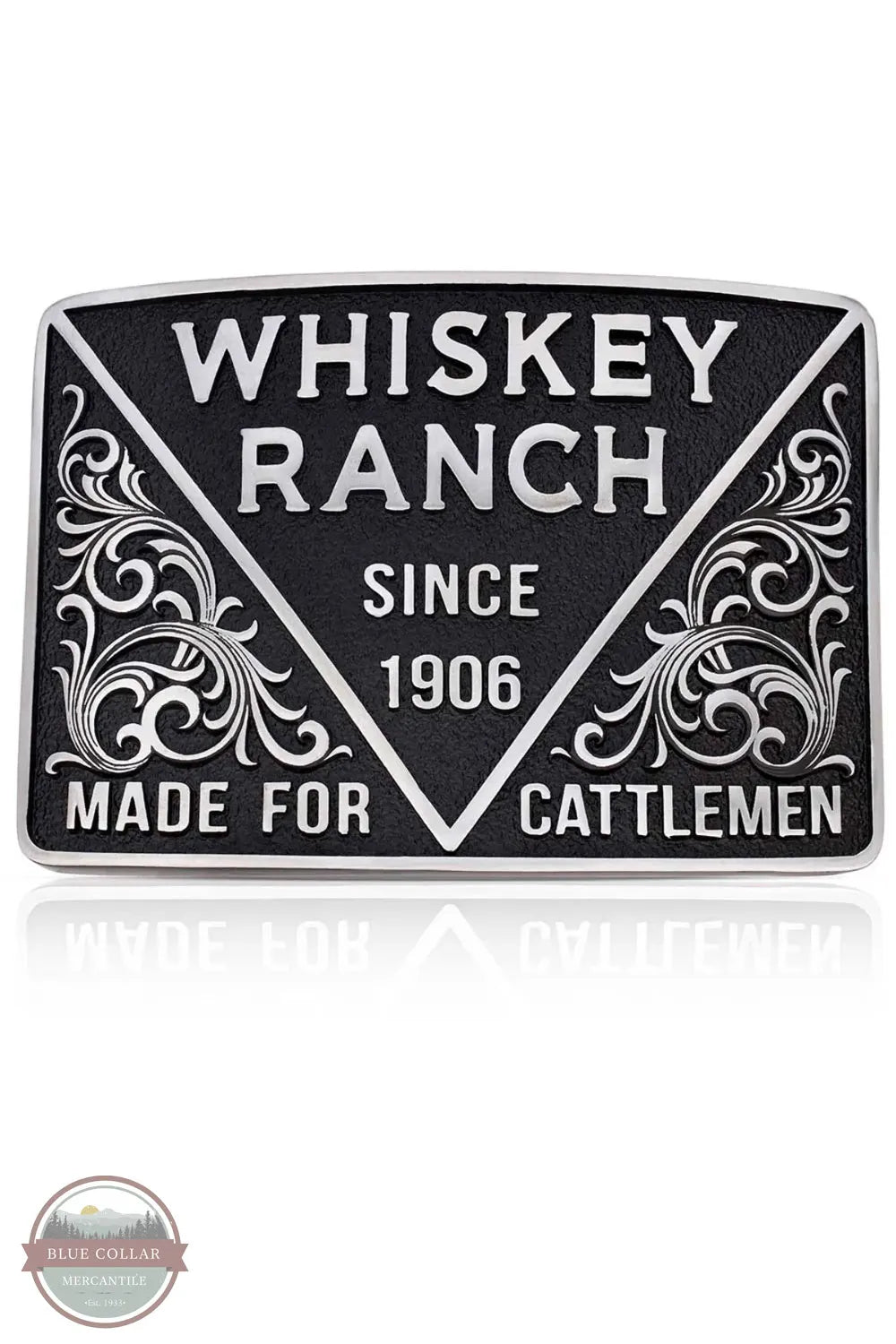 Whiskey Bent Co. A1057WR 1906 Cattlemen Whiskey Bent Buckle