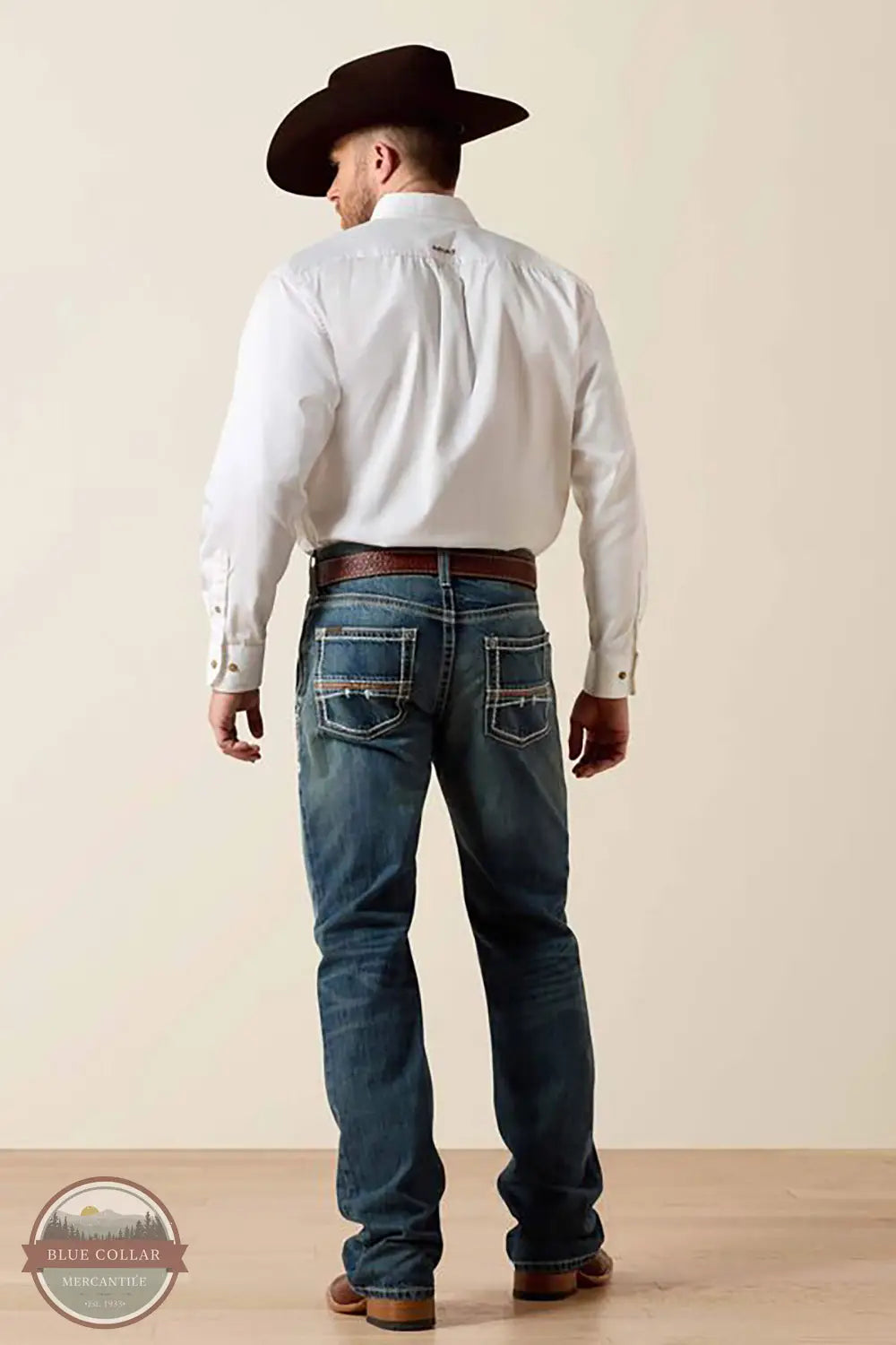 Ariat 10017511 M4 Coltrane Relaxed Boot Cut, rear