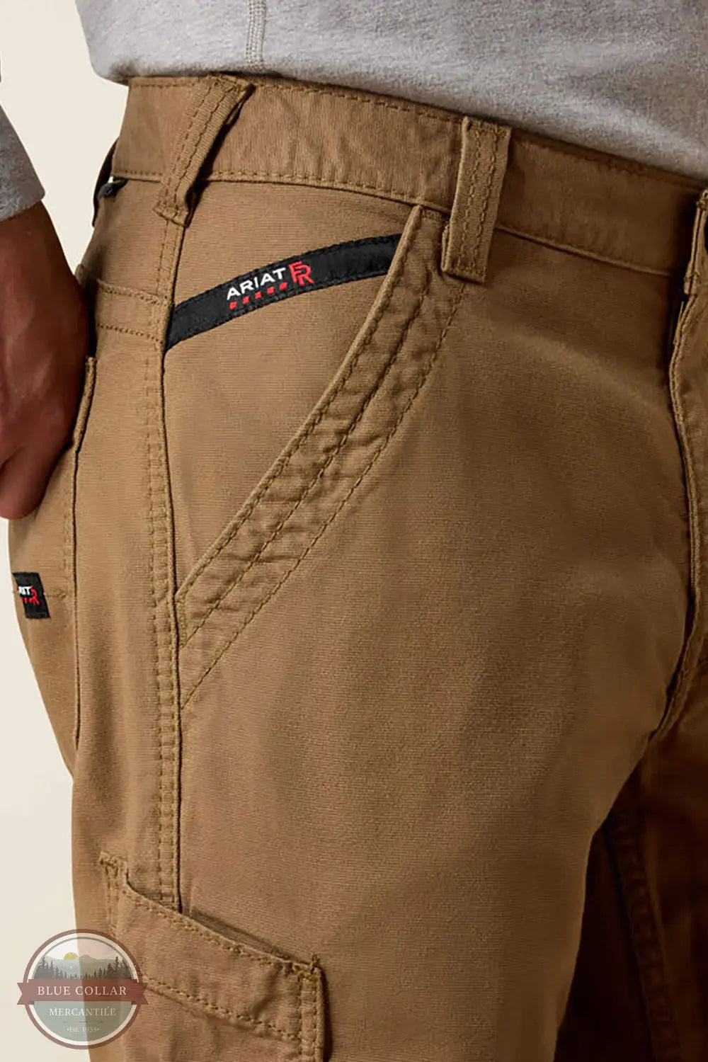 10027705 Ariat Flame Resistant Straight Fit Straight Leg Canvas Work Pant