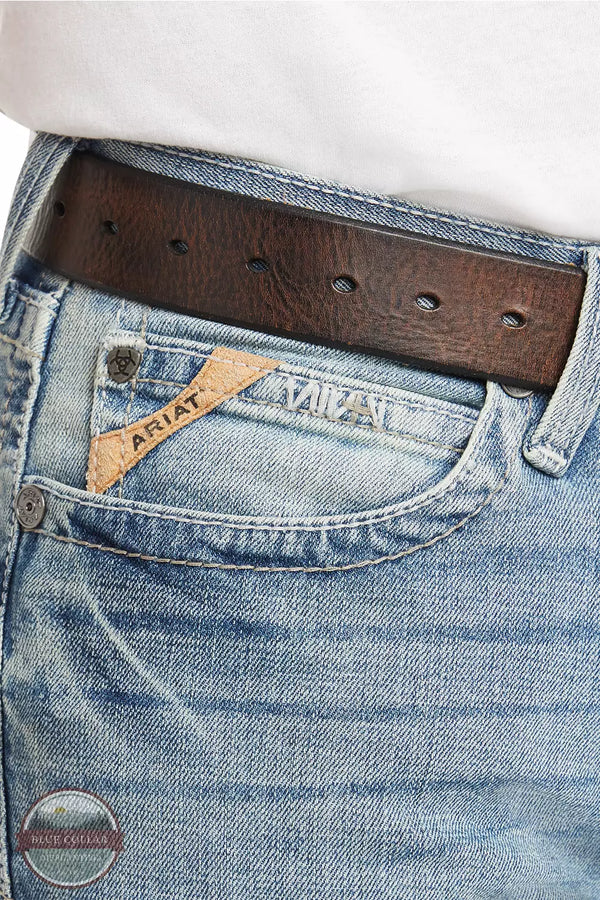 Ariat 10031997 M7 Rocker Stretch Stirling Stackable Straight Leg Jean in Shasta Front Detail View