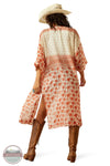 Ariat 10060385 Paige Duster Senora Border Print model back view