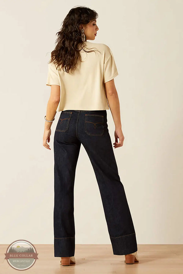 Ariat 10061760 Ultra High Rise Tomboy Utility Jeans, rear