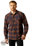 Ariat 10062223 Long Sleeve Harleigh Retro Plaid Shirt, front