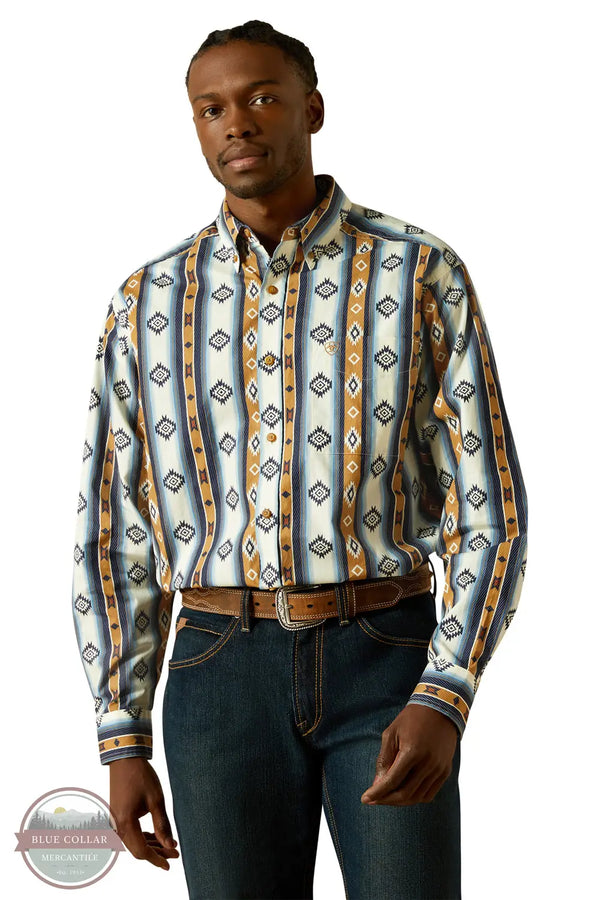 Ariat 10062236 Shilo Classic Stripe Long Sleeve Shirt, front
