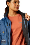 Ariat 10062278 Rebar Cordura Ripstop Lightweight Insulated Jacket in Blue, inside