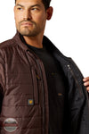Ariat 10062279 Rebar Cordura Ripstop Lightweight Insulated Jacket in Brown, inside