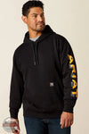 Ariat 10062710 Rebar Lightweight Sleeve Logo Hoody, front