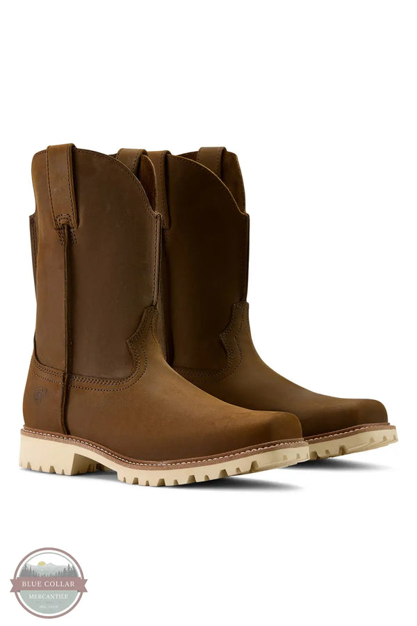 Ariat 10064009 Stoney Creek Square Toe Lug Sole Western Boot, pair