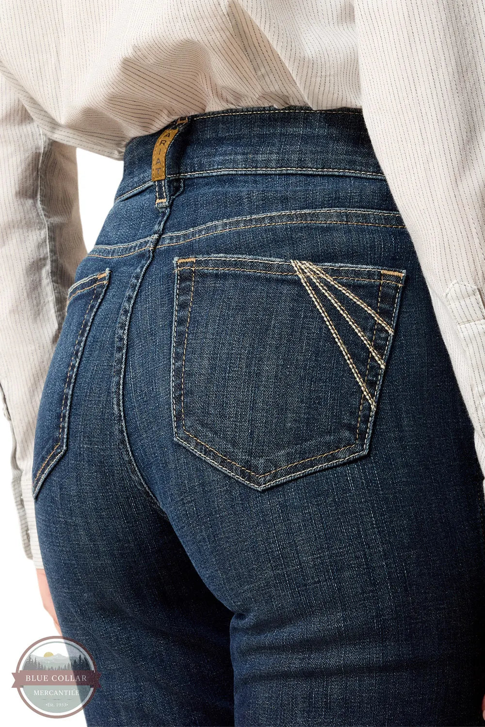 Ariat&nbsp;10072965 Vivienne High Rise Slim Trouser Jean rear detail view